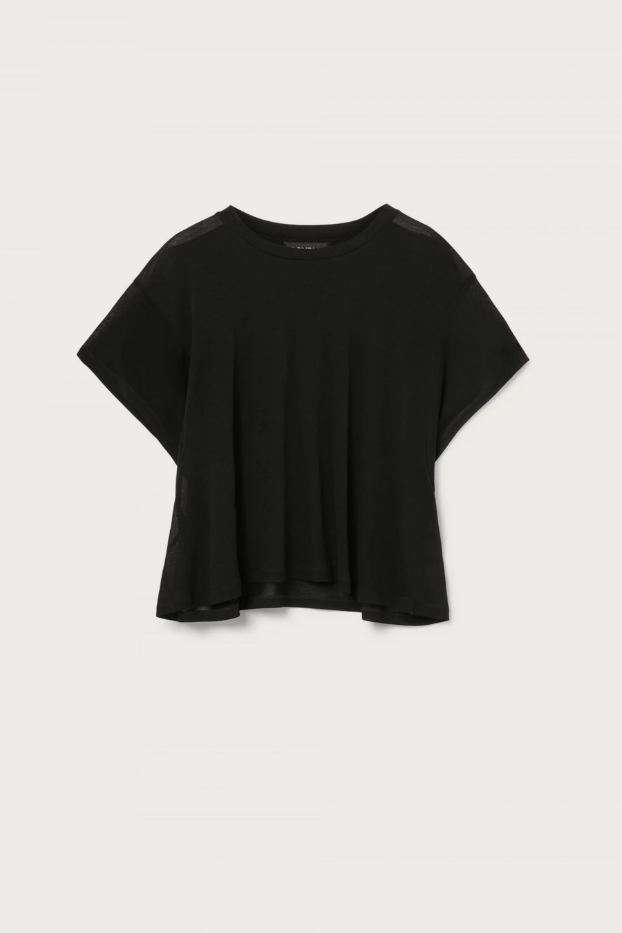 DONDUP  T-Shirt Donna In Cotone Nero DONDUP