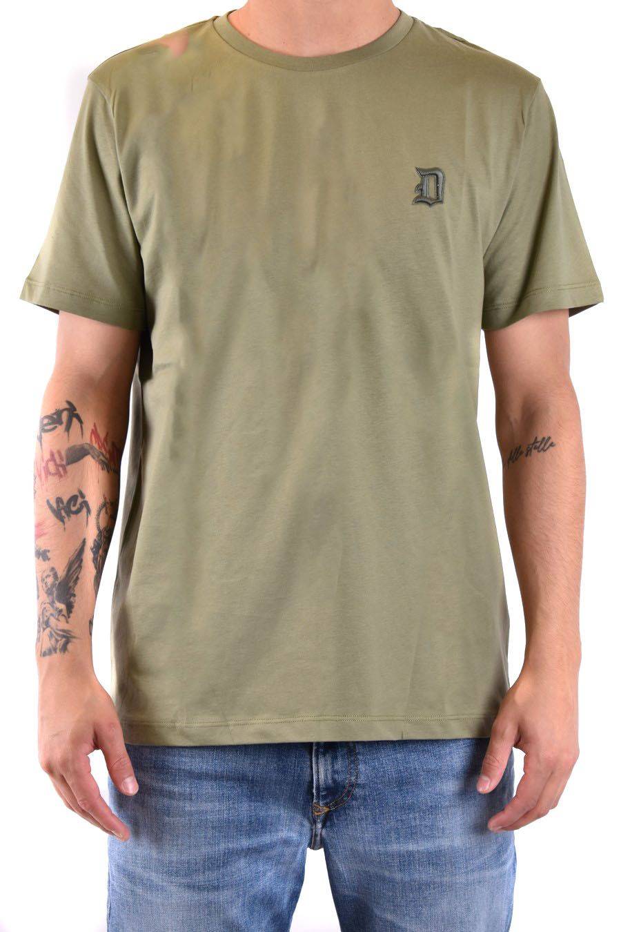 DONDUP  T-Shirt Multicolore In Cotone DONDUP Uomo