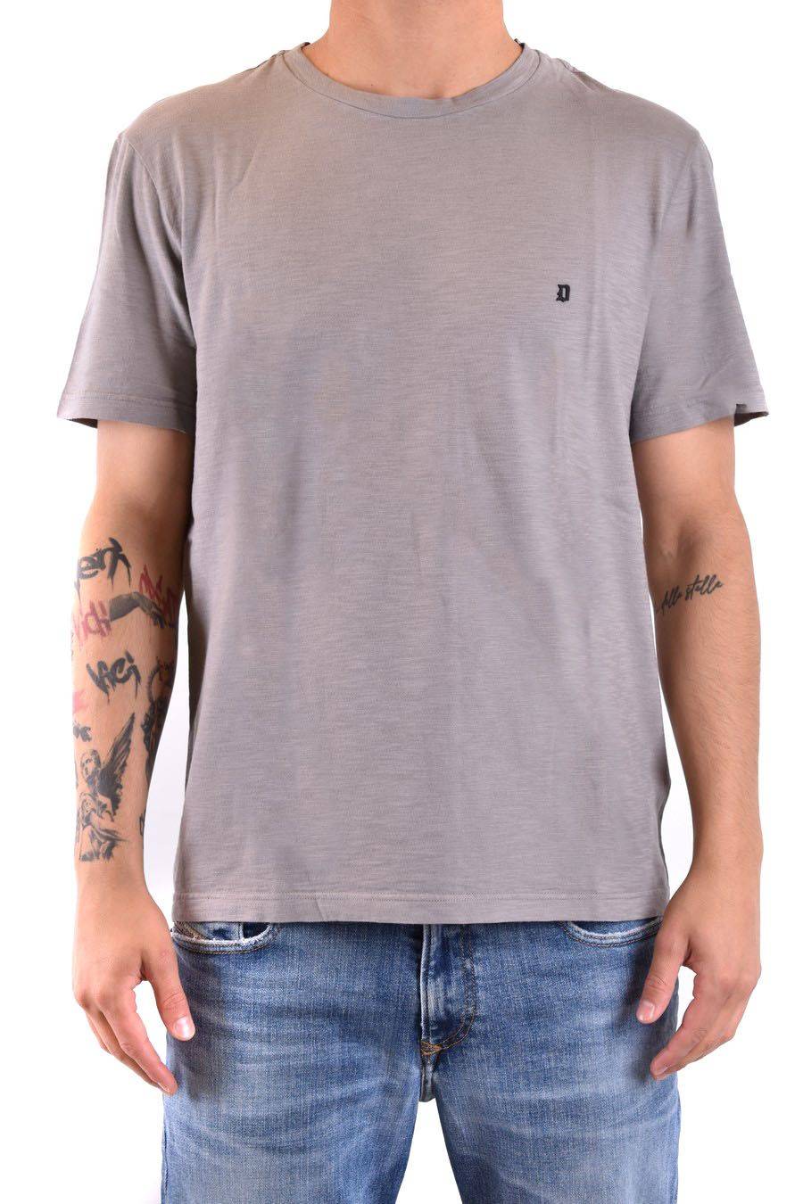 DONDUP  T-Shirt Uomo Cotone Multicolore DONDUP