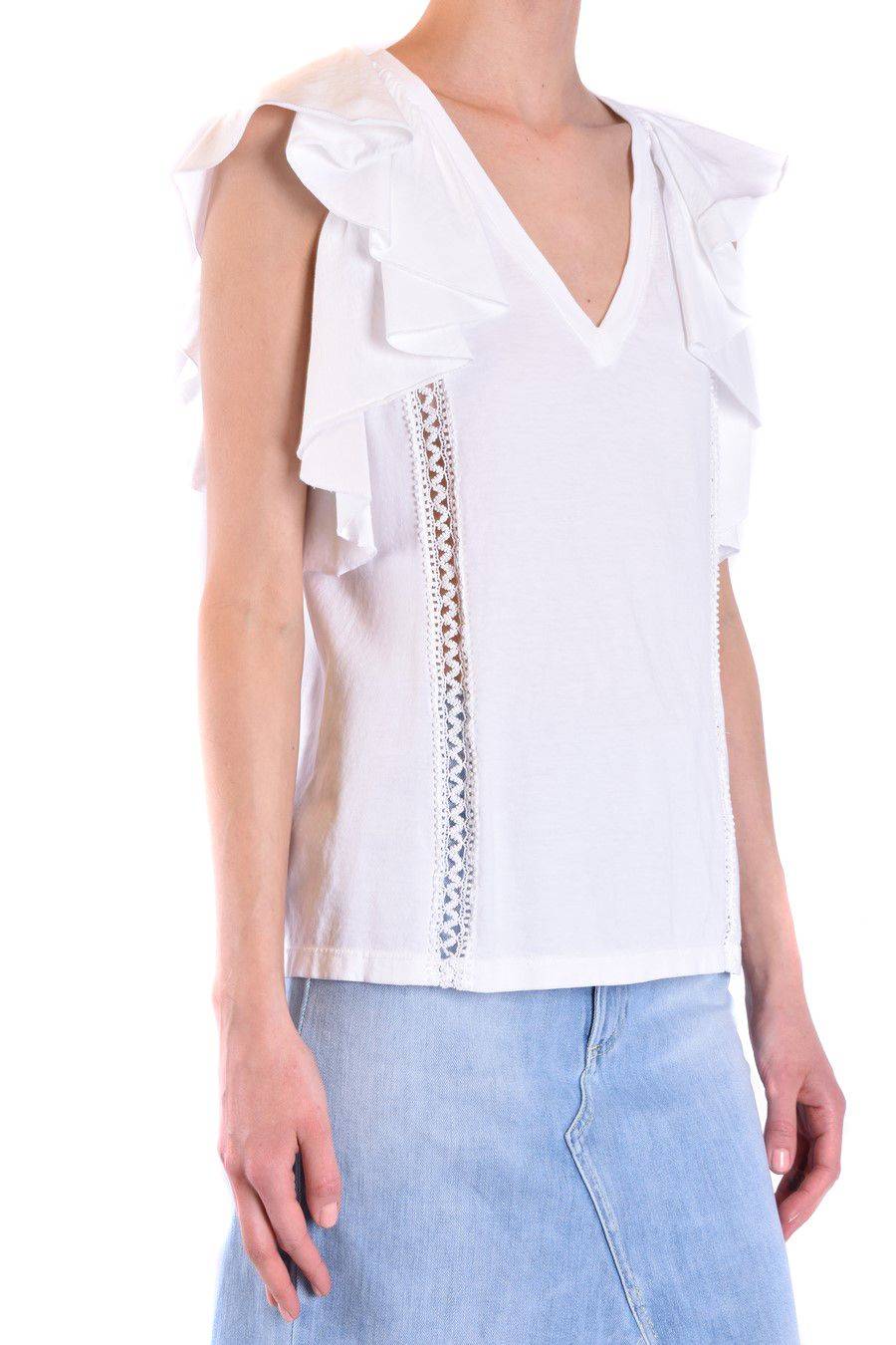 DONDUP  Top Bianco In Cotone DONDUP Per Donne