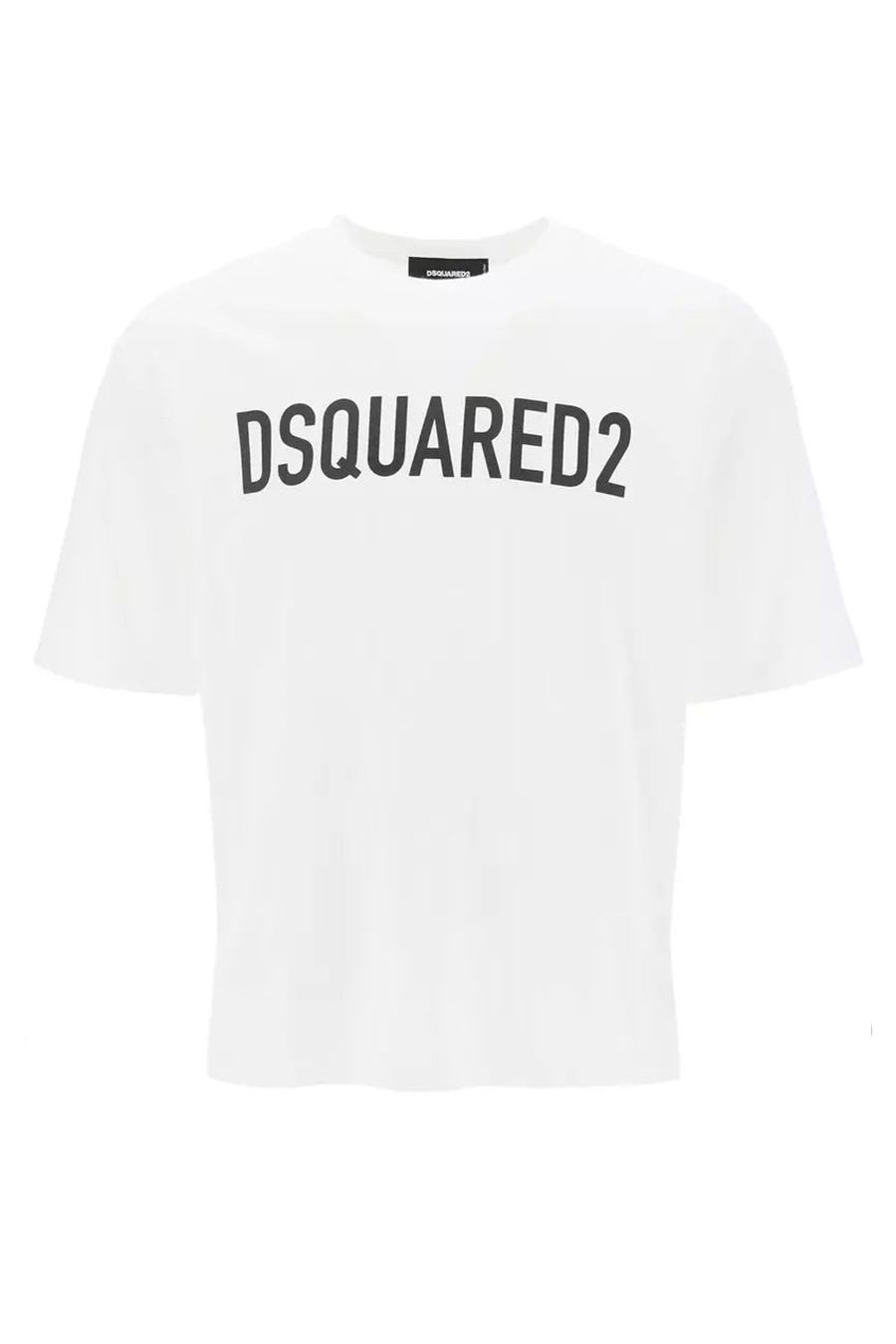 DSQUARED2  T-Shirt Uomo DSQUARED2 Cotone Bianco