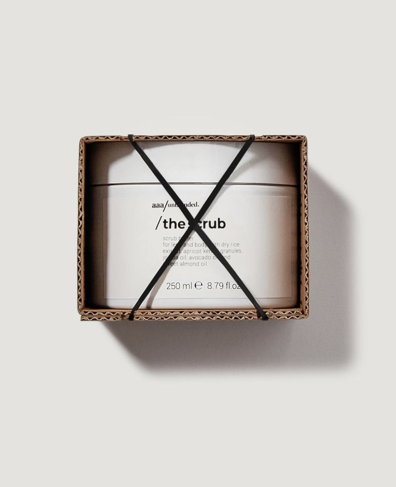 AAA/UNBRANDED  Esfoliante Unisex Ai Grani Di Riso E Noccioli Di Albicocca