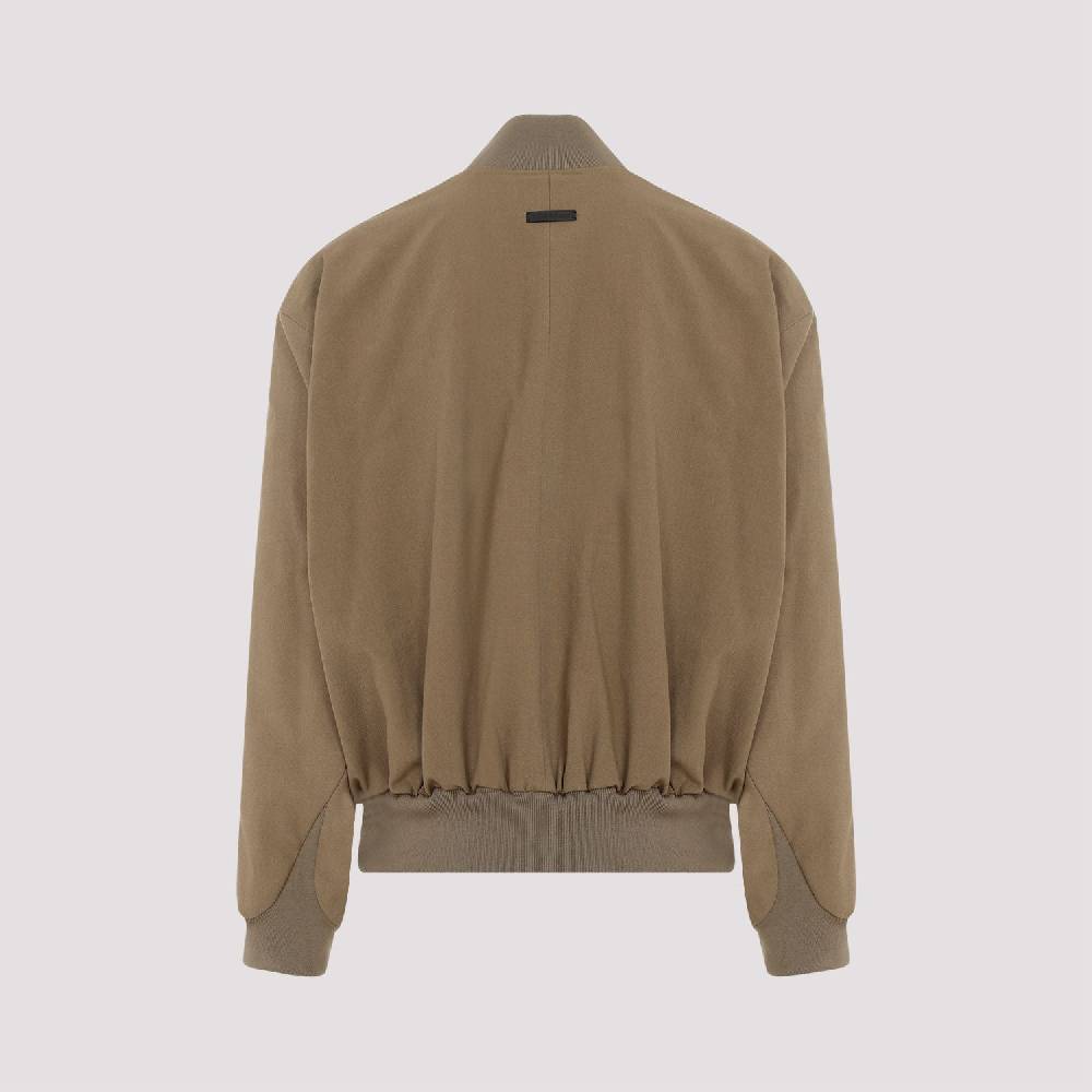 FEAR OF GOD  Bomber Uomo Lana Marrone Fear Of God