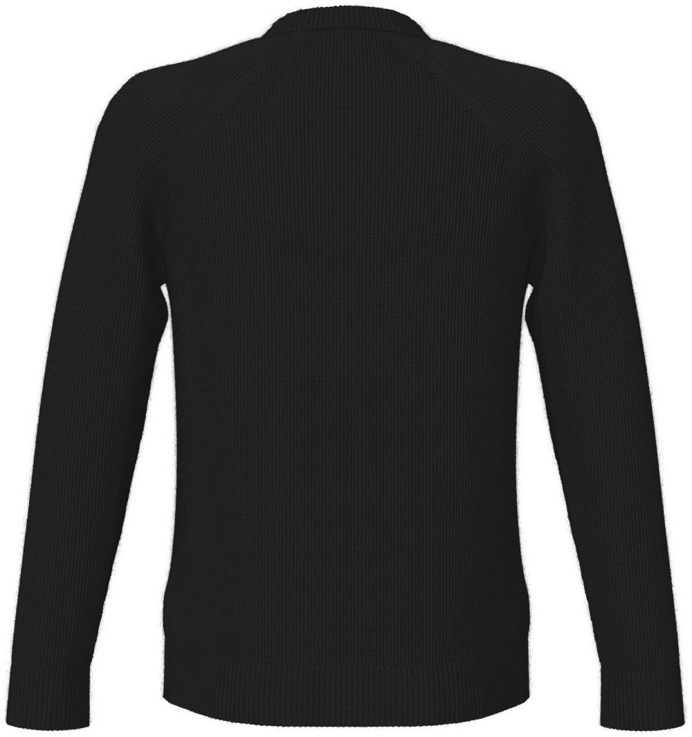 CALVIN KLEIN  Felpa Calvin Klein Nera In Cotone Uomo