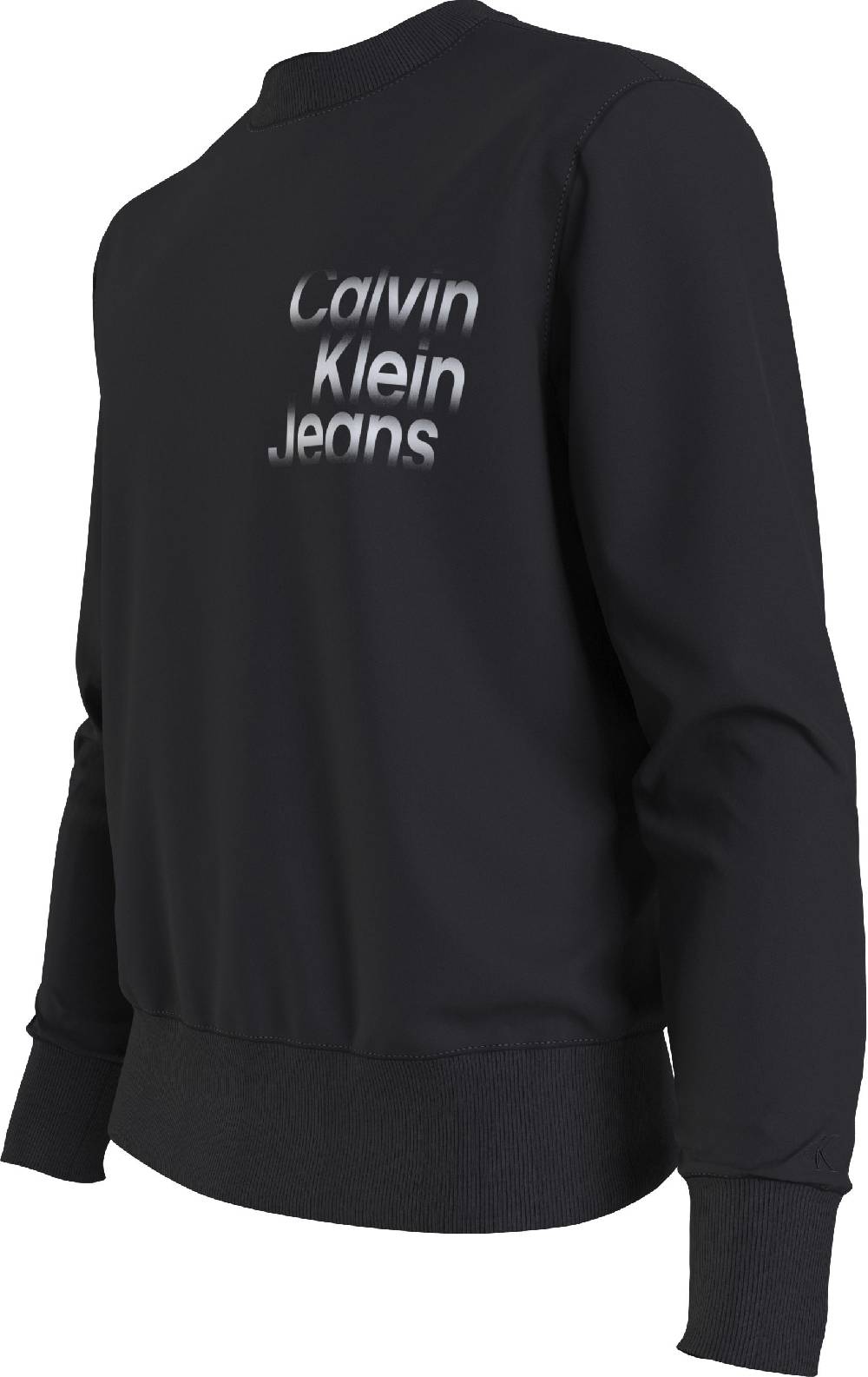 CALVIN KLEIN  Felpa Con Cappuccio Nera Da Uomo Calvin Klein Cotone SS24