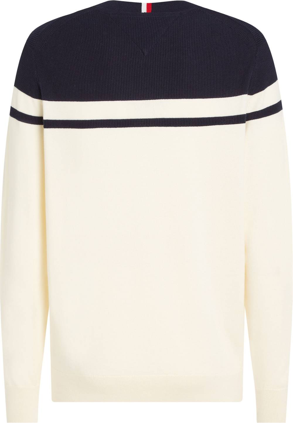 TOMMY HILFIGER  Felpa Di Cotone Crema Da Uomo Tommy Hilfiger