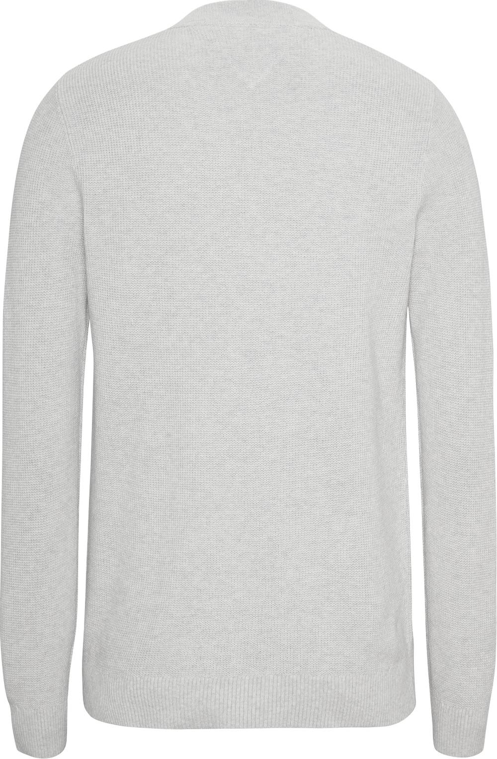 TOMMY JEANS  Felpa Grigia Di Cotone Tommy Jeans Uomo