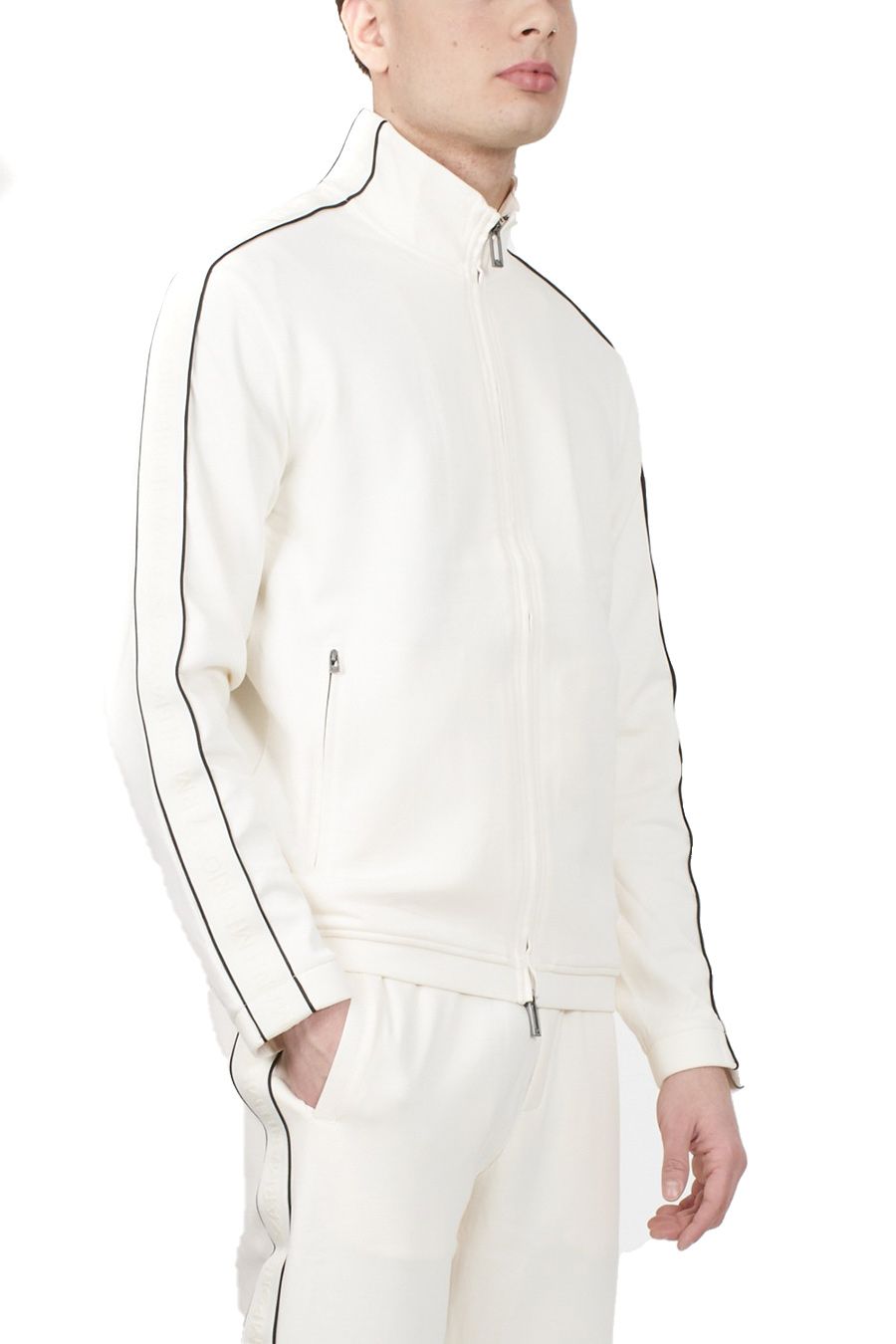 EMPORIO ARMANI  Felpa Multicolore In Cotone Misto Uomo Emporio Armani