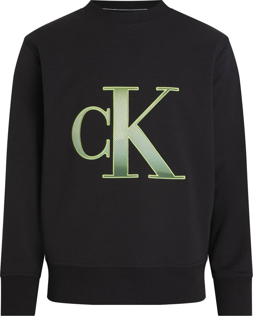 CALVIN KLEIN  Felpa Nera da Uomo Calvin Klein - 100% Poliestere