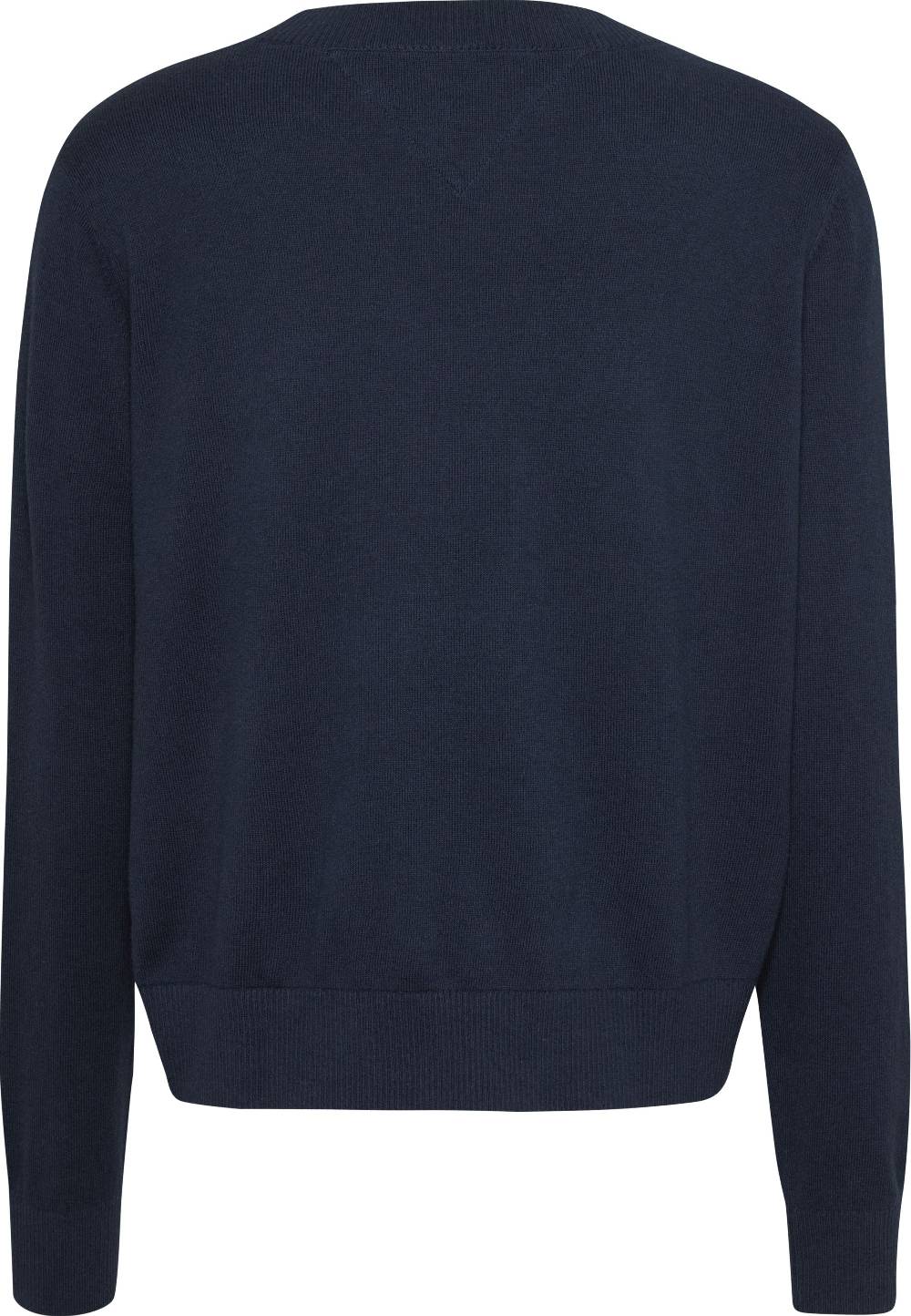 TOMMY JEANS  Felpa Slim Fit Blu Da Donna Tommy Jeans