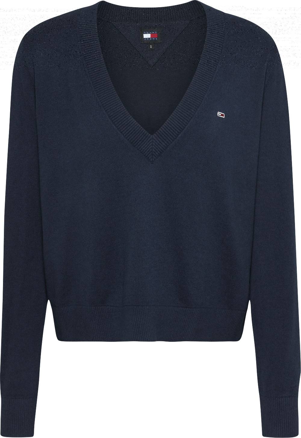TOMMY JEANS  Felpa Slim Fit Blu da Donna Tommy Jeans