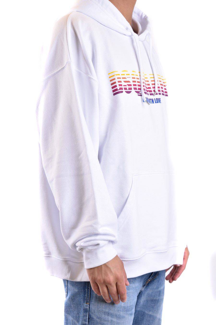 DSQUARED2  Felpa Uomo DSQUARED2 Cotone Bianco S71GU0655 S25551100