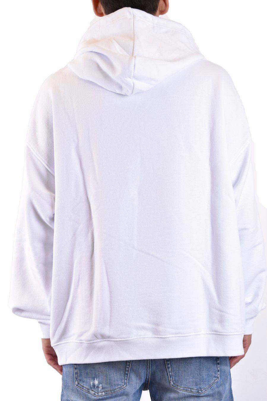 DSQUARED2  Felpa Uomo DSQUARED2 Cotone Bianco S71GU0655 S25551100