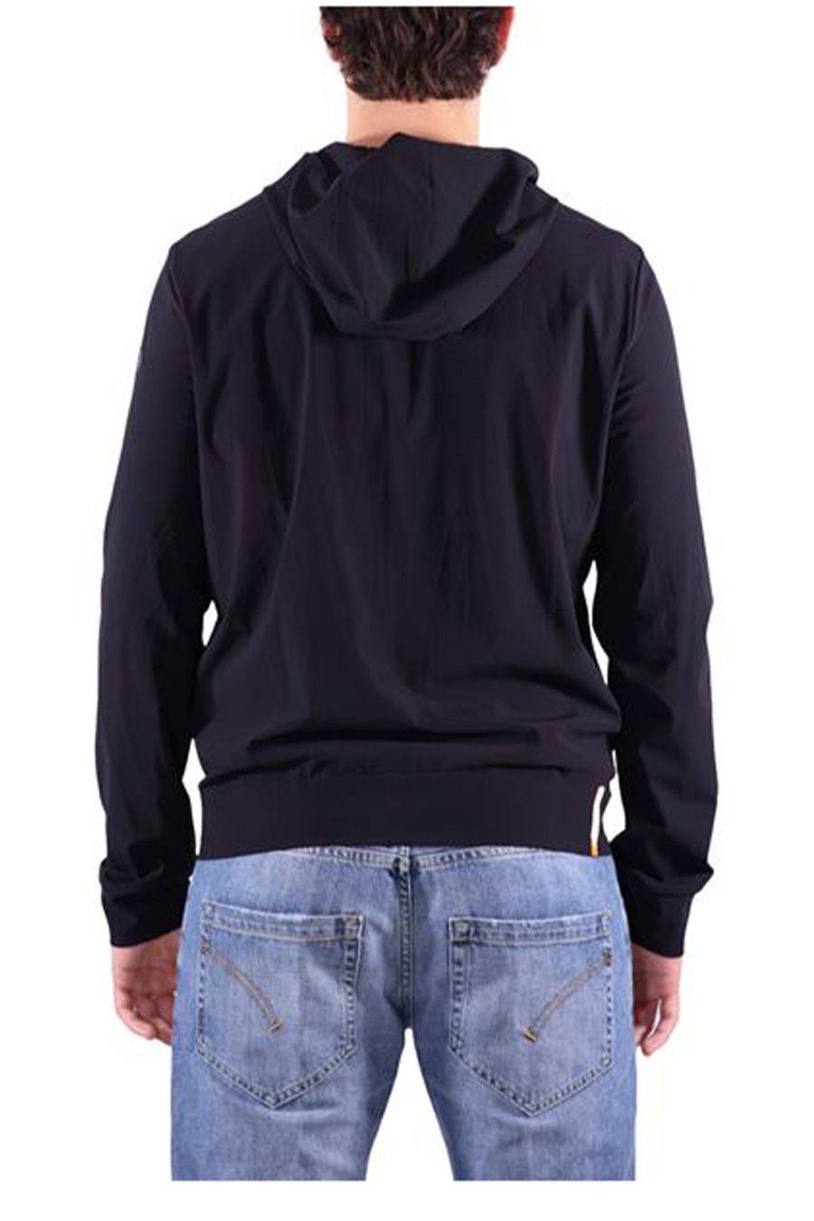 RRD - ROBERTO RICCI DESIGNS  Felpa Uomo RRD Nera In Tessuto Tecnico