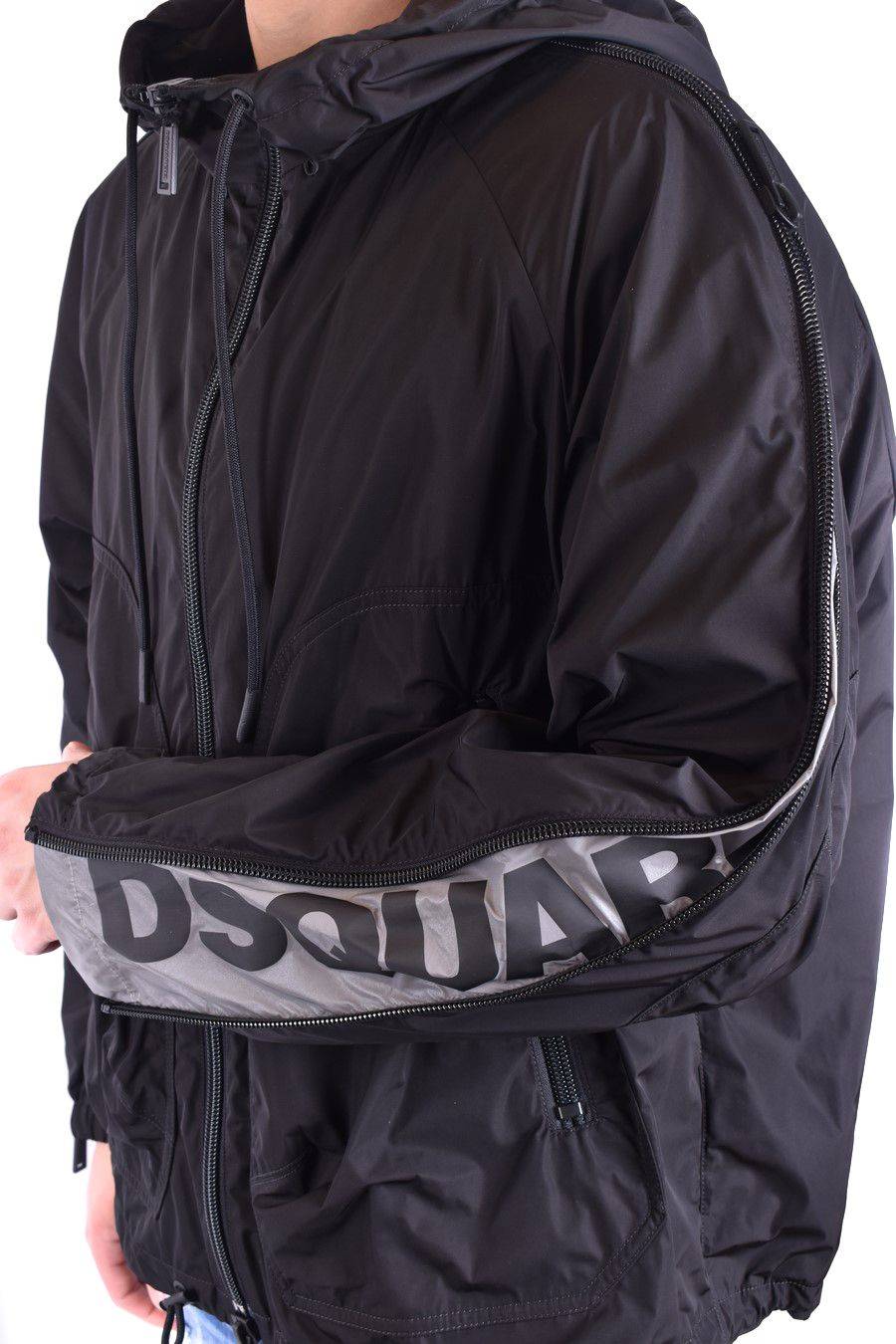 DSQUARED2  Giacca Da Uomo DSQUARED2 Nera In Poliestere - S74AM1224