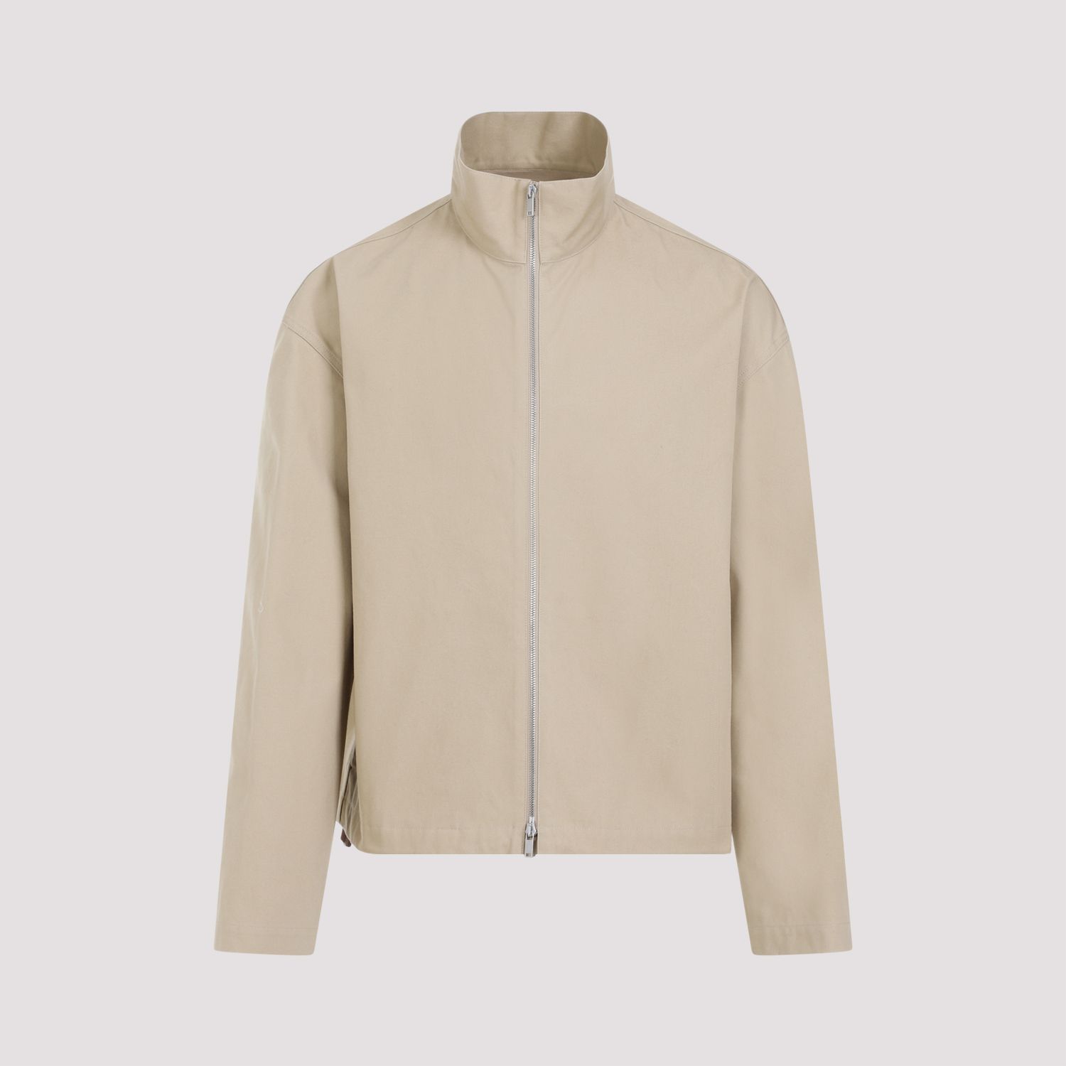 JIL SANDER  Giacca Da Uomo In Cotone Biologico Grigio Jil Sander