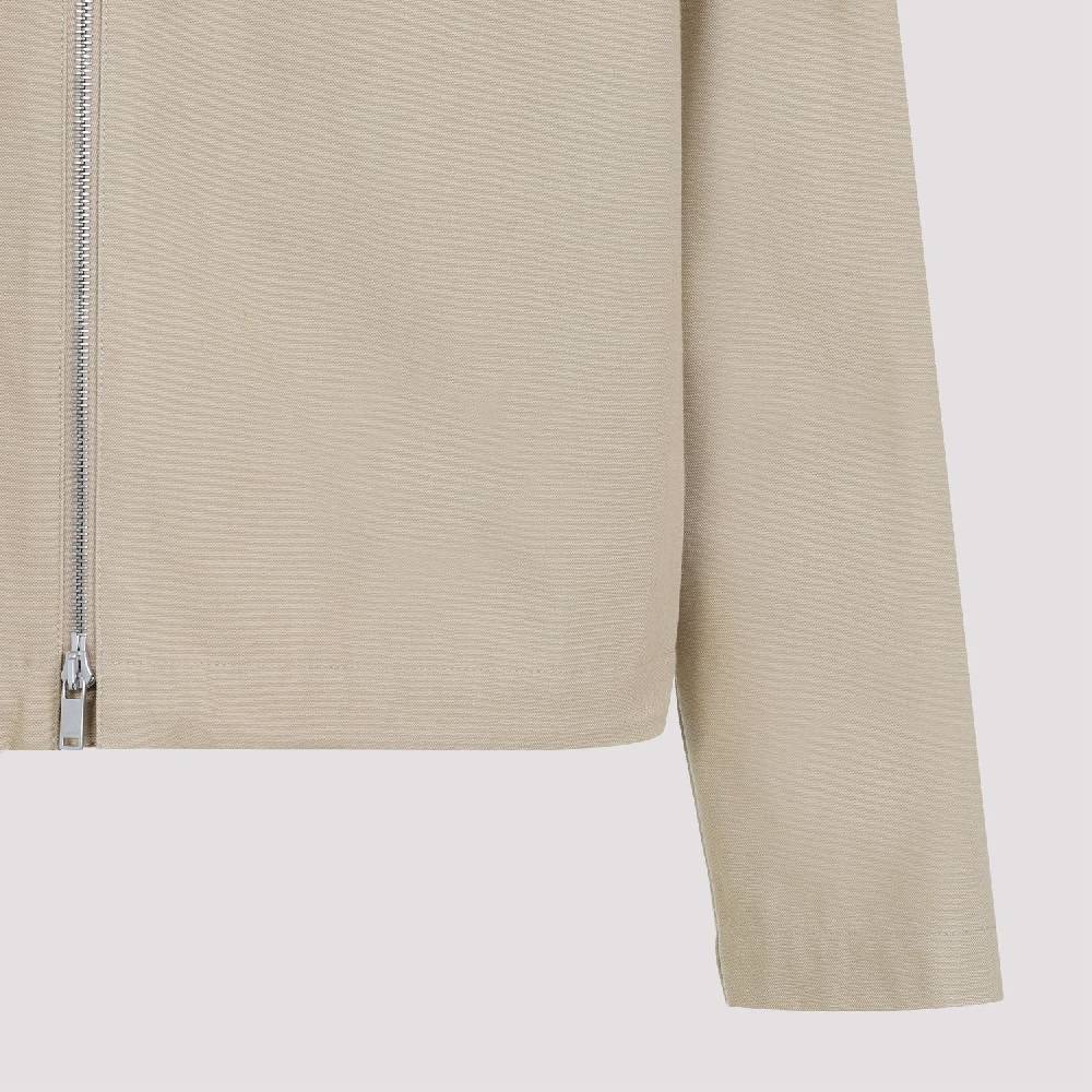 JIL SANDER  Giacca Da Uomo In Cotone Biologico Grigio Jil Sander