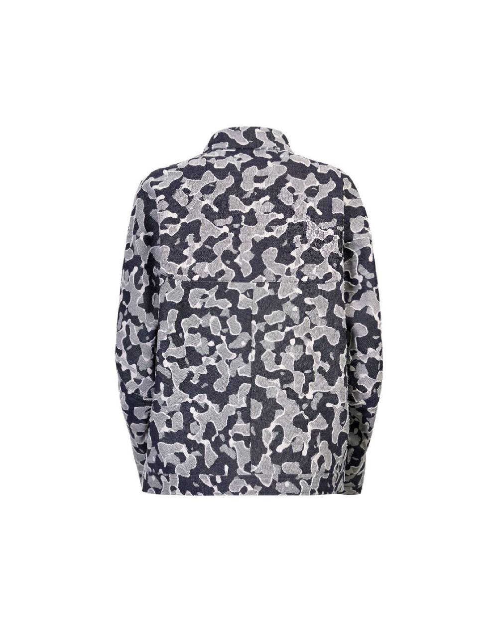 TAKATURNA  Giacca Denim Cinetica TAKATURNA - Unisex Nero Mezzanotte E Grigio