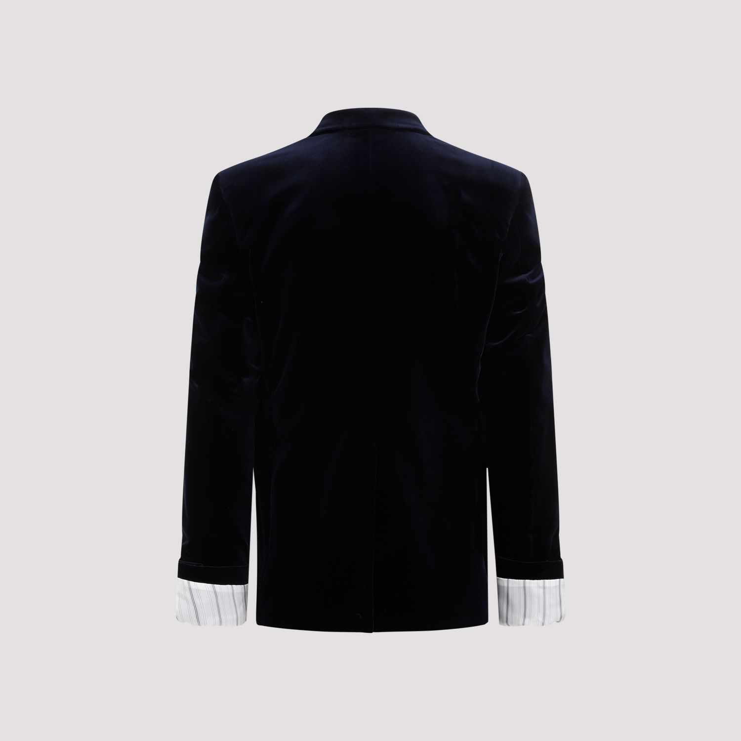 GUCCI  Giacca In Velluto Cotone Blu GUCCI Caspian Uomo