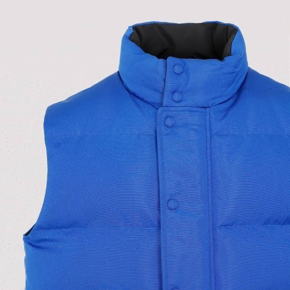 ALEXANDER MCQUEEN  Gilet Imbottito Ultramarino Alexander McQueen - Giacca Blu In Poliestere Uomo
