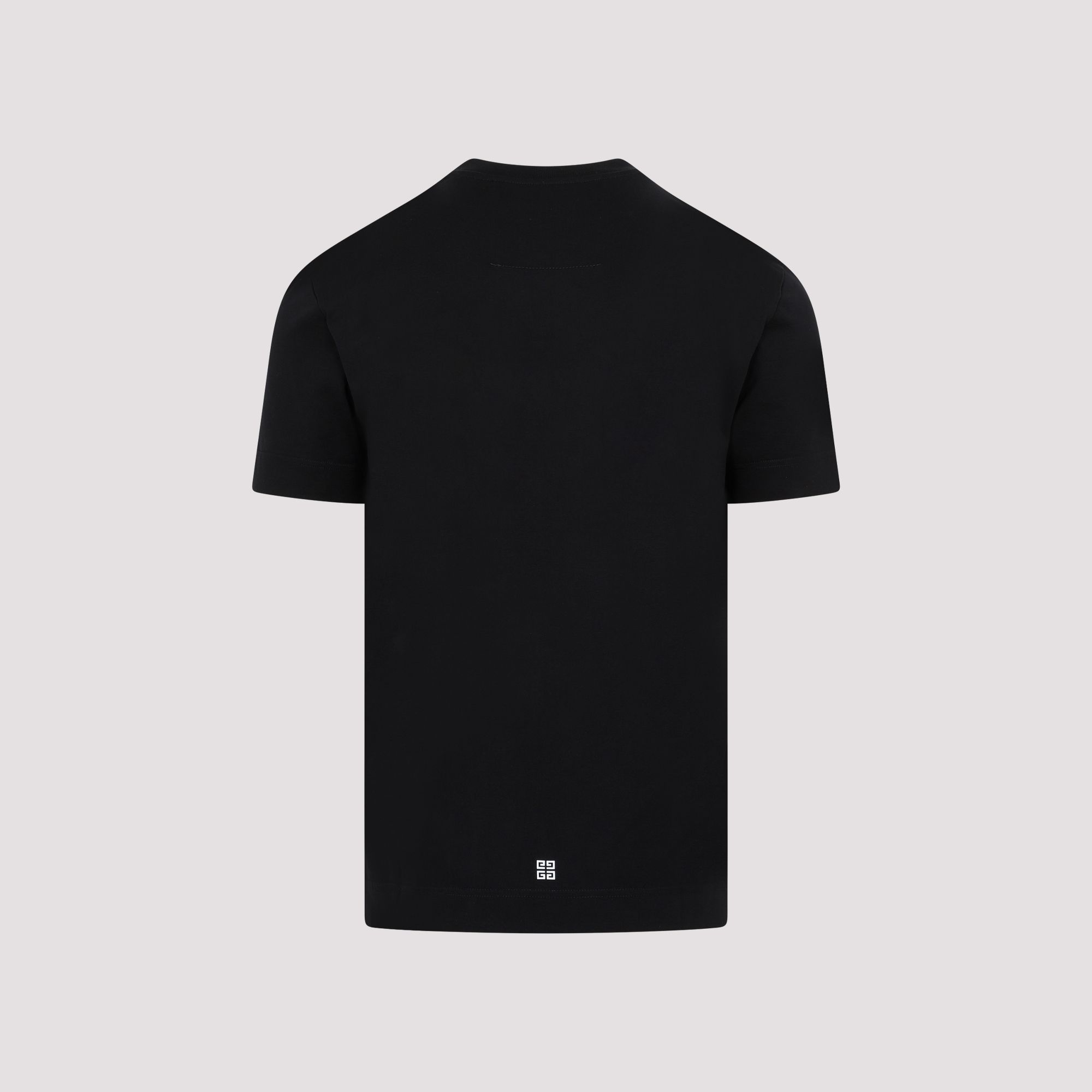 GIVENCHY  T-Shirt Logo Cotone Nero Givenchy Uomo