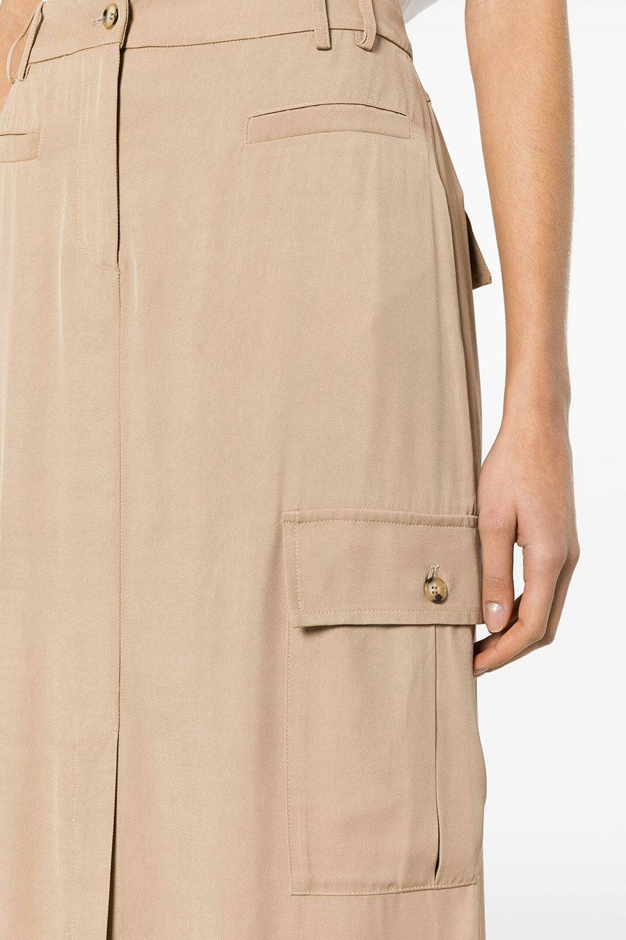 ERMANNO SCERVINO  Gonna Beige In Viscosa Da Donna Ermanno Scervino