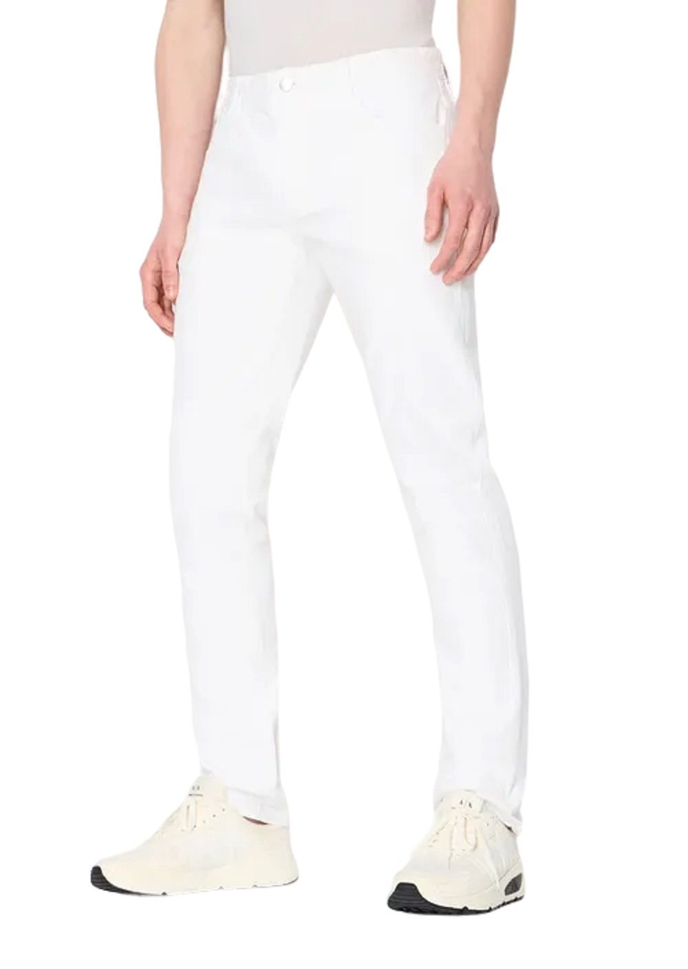 ARMANI EXCHANGE  Jeans Bianchi Elasticizzati Da Uomo ARMANI EXCHANGE