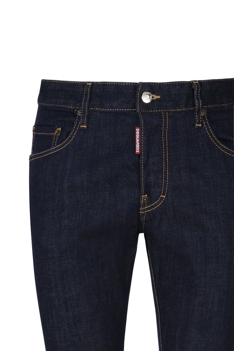 DSQUARED2  Jeans Blu In Cotone Elasticizzato DSQUARED2 Da Uomo S74LB1425