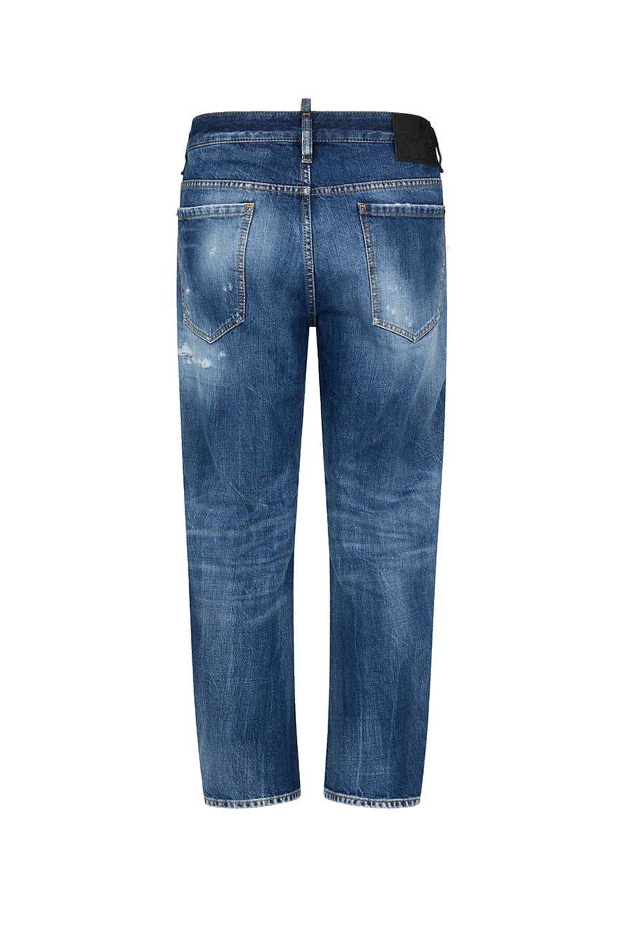 DSQUARED2  Jeans Blu Uomo DSQUARED2 Tessuto Misto Poliestere Cotone