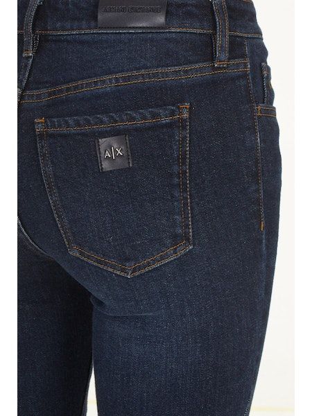 ARMANI EXCHANGE  Jeans Elasticizzati Blu Armani Exchange Da Donna
