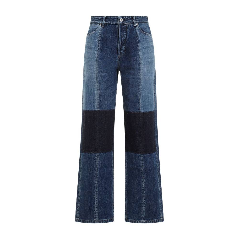 JIL SANDER  Jeans Rilassati Cotone Blu Cobalto Jil Sander - Donna