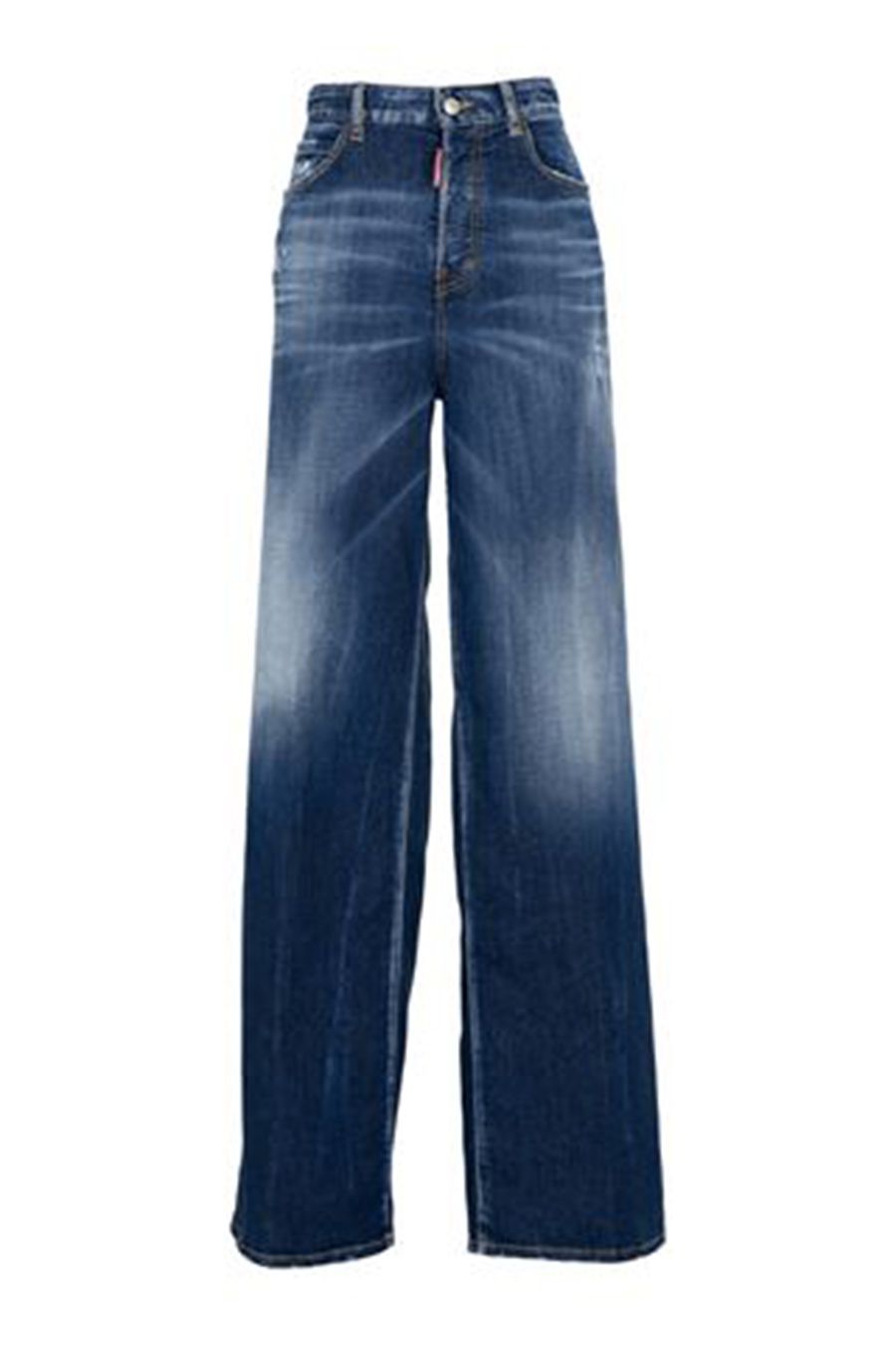 DSQUARED2  Jeans Skinny Blu DSQUARED2 In Cotone 100% Per Donne