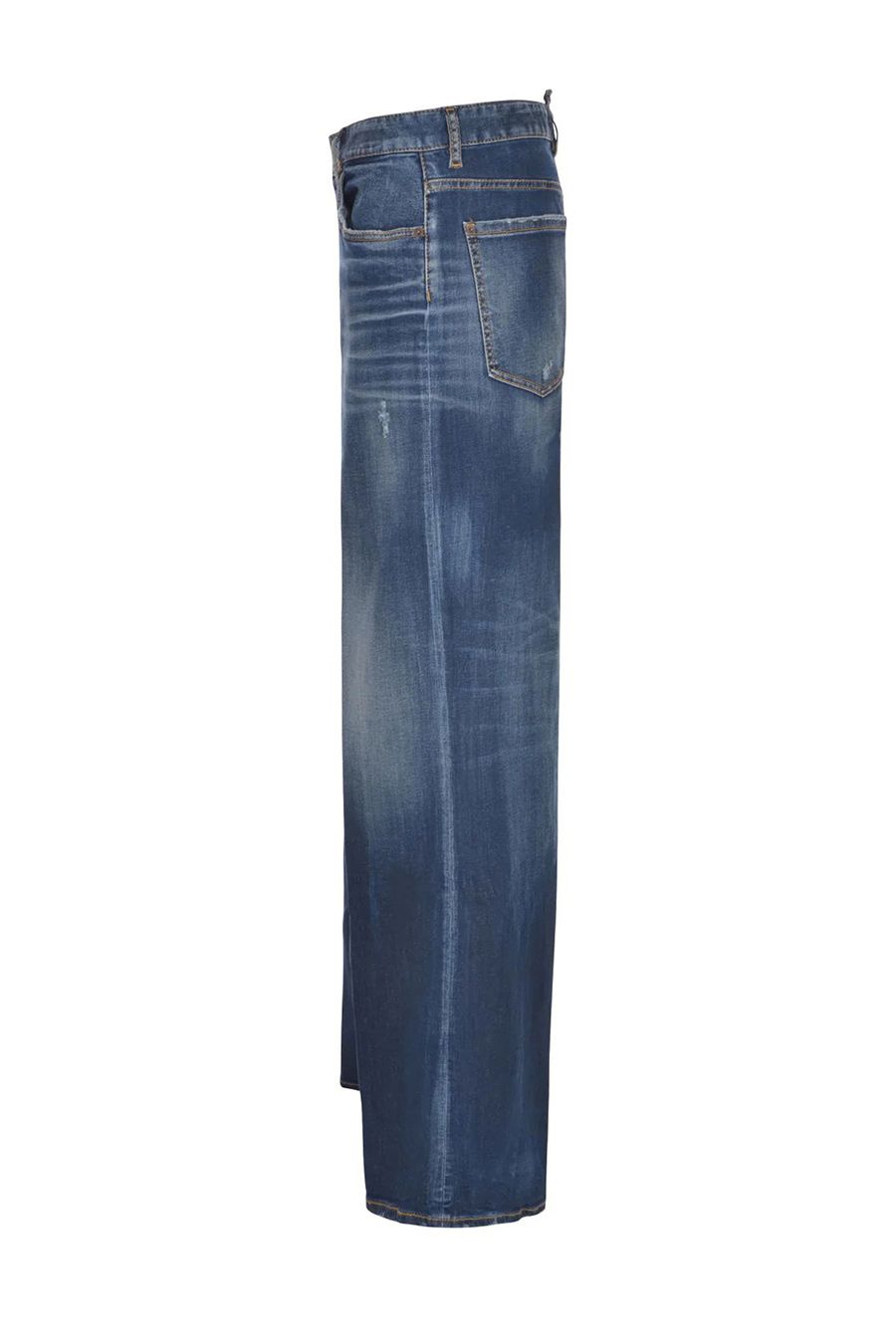 DSQUARED2  Jeans Skinny Blu DSQUARED2 In Cotone 100% Per Donne