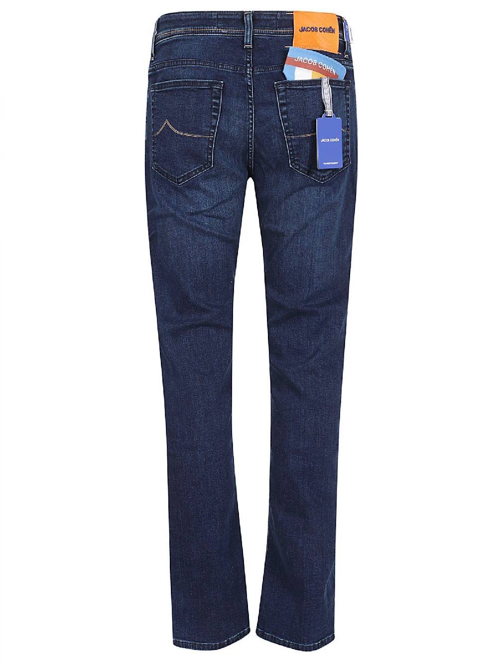 JACOB COHEN  Jeans Uomo Jacob Cohen In Cotone Elasticizzato Blu - UQE04.P3621