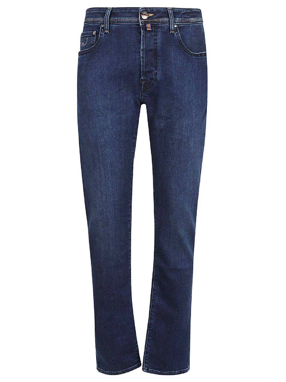 JACOB COHEN  Jeans Uomo Jacob Cohen in Cotone Elasticizzato Blu - UQE04.P3621