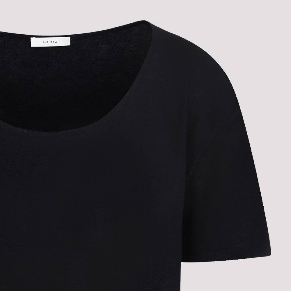 THE ROW  Maglia Blu Notte In Cotone E Cashmere The Row