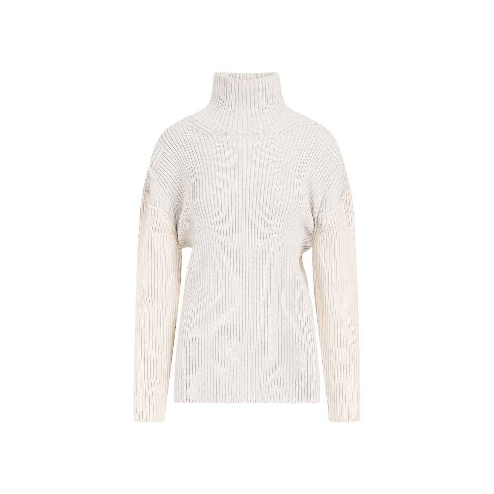 THE ROW  Maglia Costina in Cotone e Cashmere The Row - Nudo