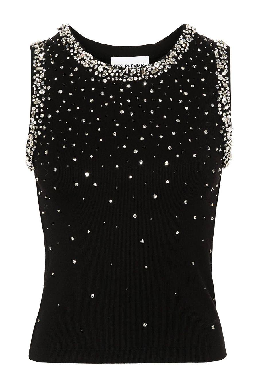 DES PHEMMES  Maglia Nera in Cotone DES PHEMMES per Donna - DP613110