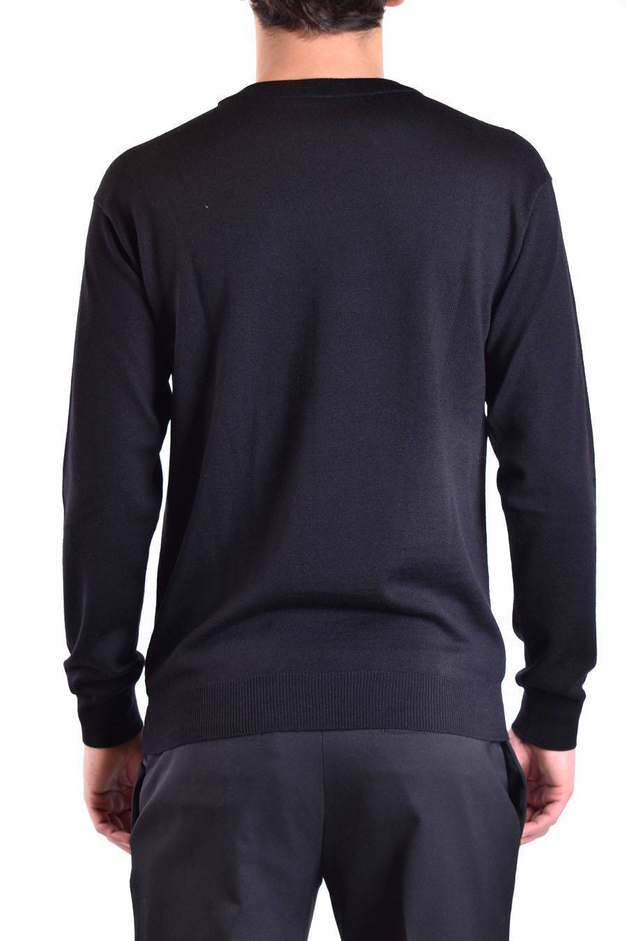 MOSCHINO  Maglione Di Lana Nero Moschino Uomo V0902 7000555