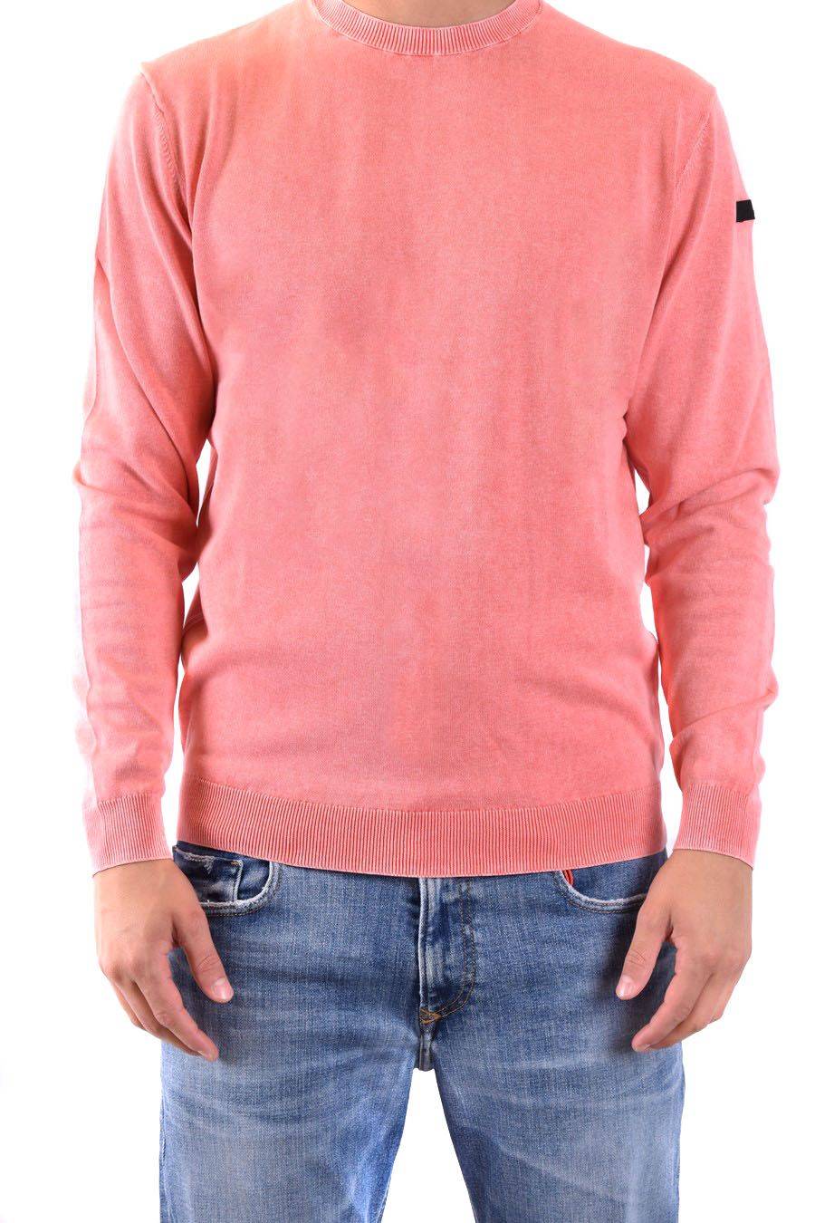 RRD - ROBERTO RICCI DESIGNS  Maglione In Cotone Da Uomo RRD - Arancione