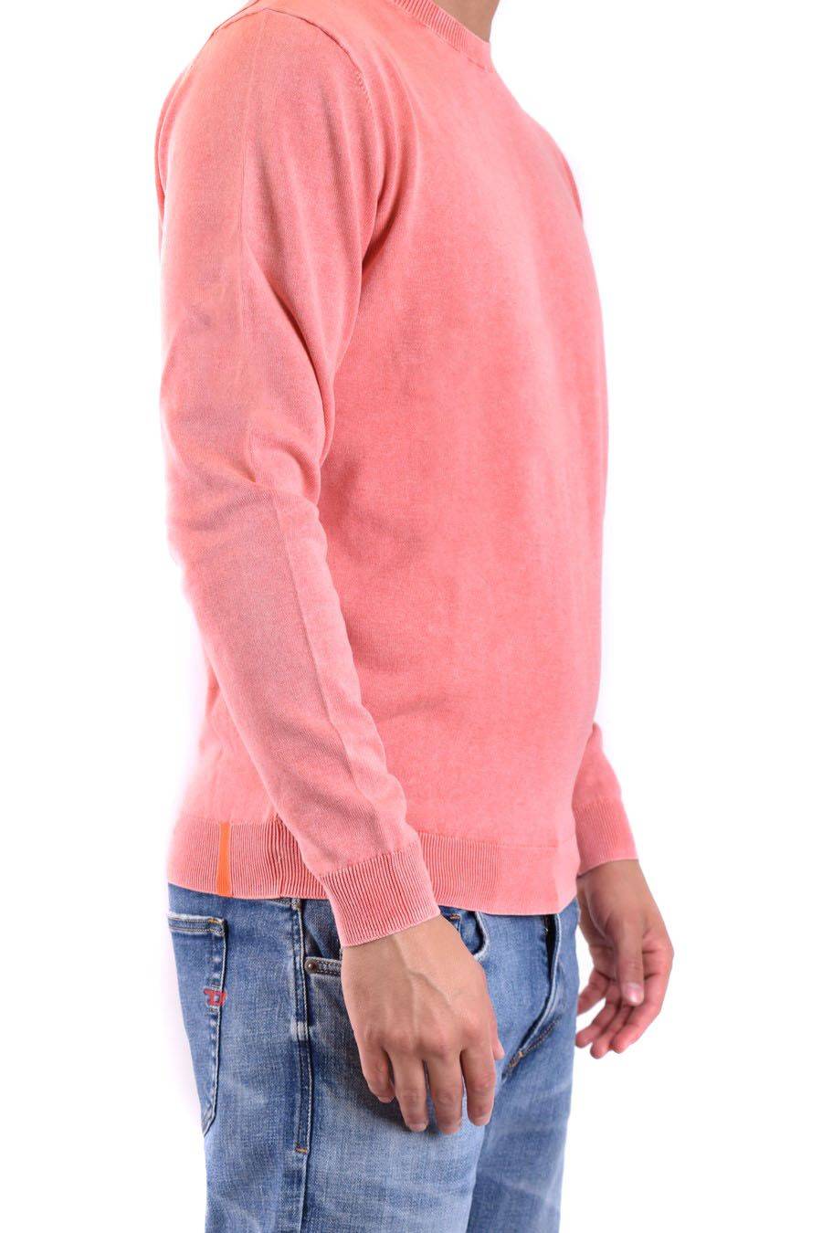 RRD - ROBERTO RICCI DESIGNS  Maglione In Cotone Da Uomo RRD - Arancione