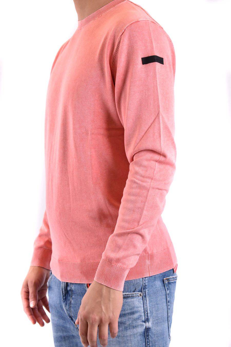 RRD - ROBERTO RICCI DESIGNS  Maglione In Cotone Da Uomo RRD - Arancione