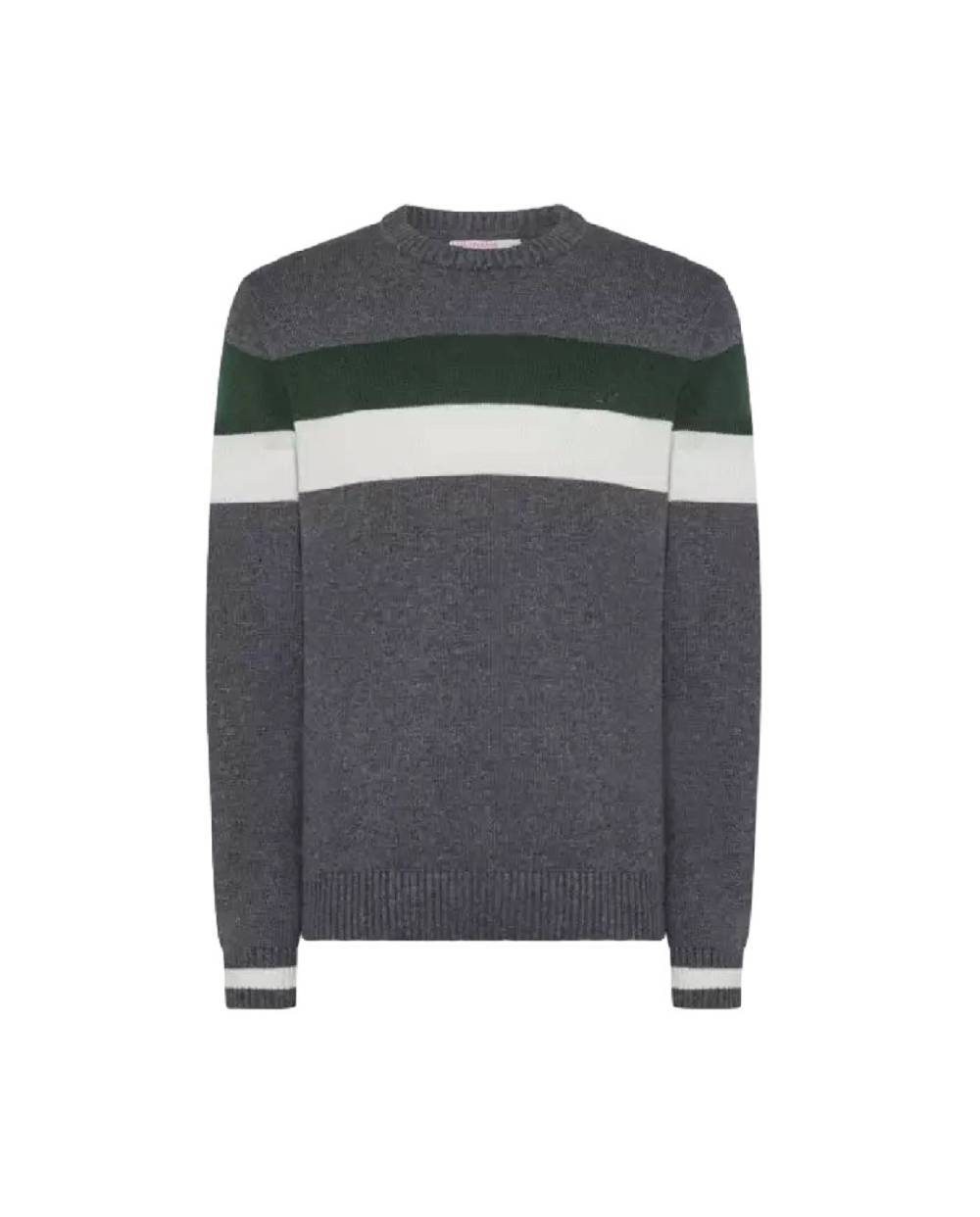 SUN 68  Maglione Uomo SUN 68 in Lana e Cashmere Grigio