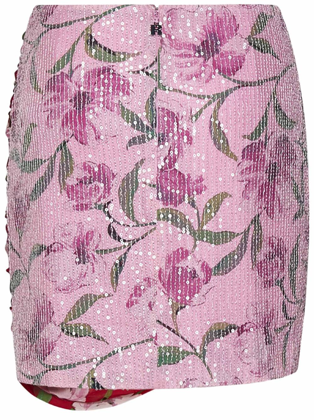 ROTATE BIRGER CHRISTENSEN  Minigonna Fiorata Con Paillettes ROTATE - Multicolore