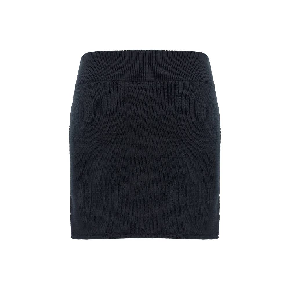 ISABEL MARANT  Minigonna Nera Misto Cotone Isabel Marant