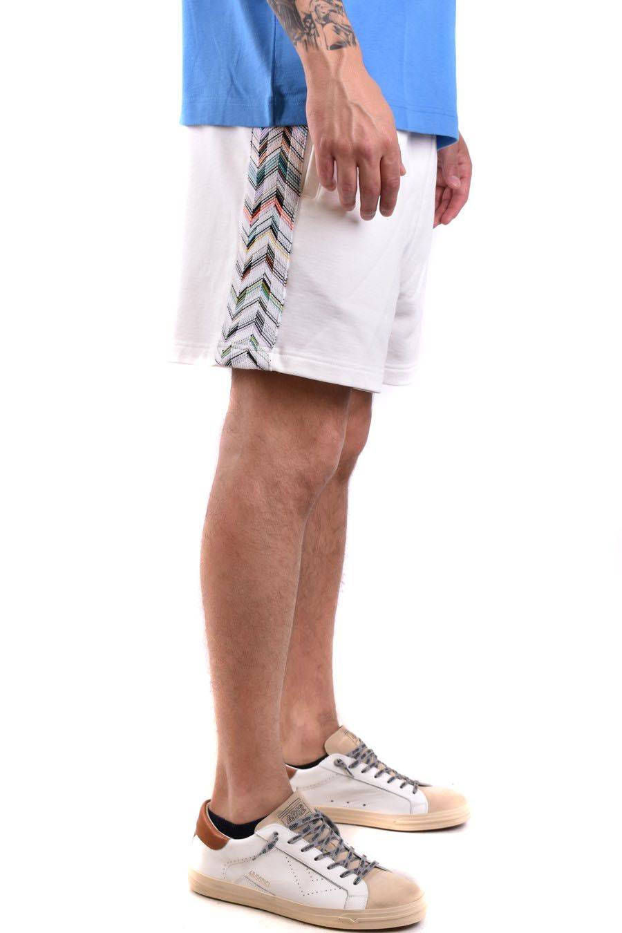 MISSONI  Pantaloni Bianchi In Cotone Missoni Uomo