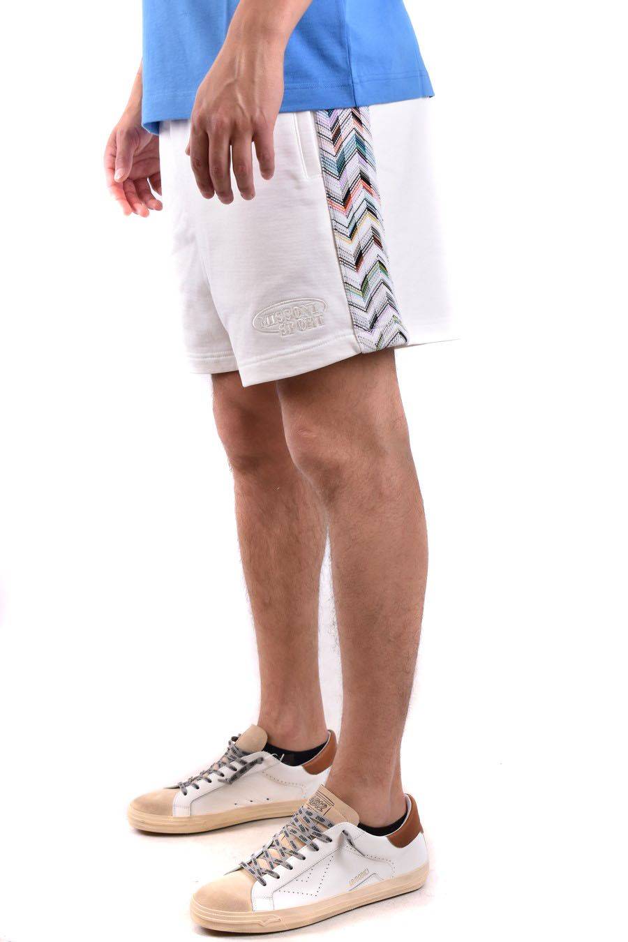 MISSONI  Pantaloni Bianchi In Cotone Missoni Uomo