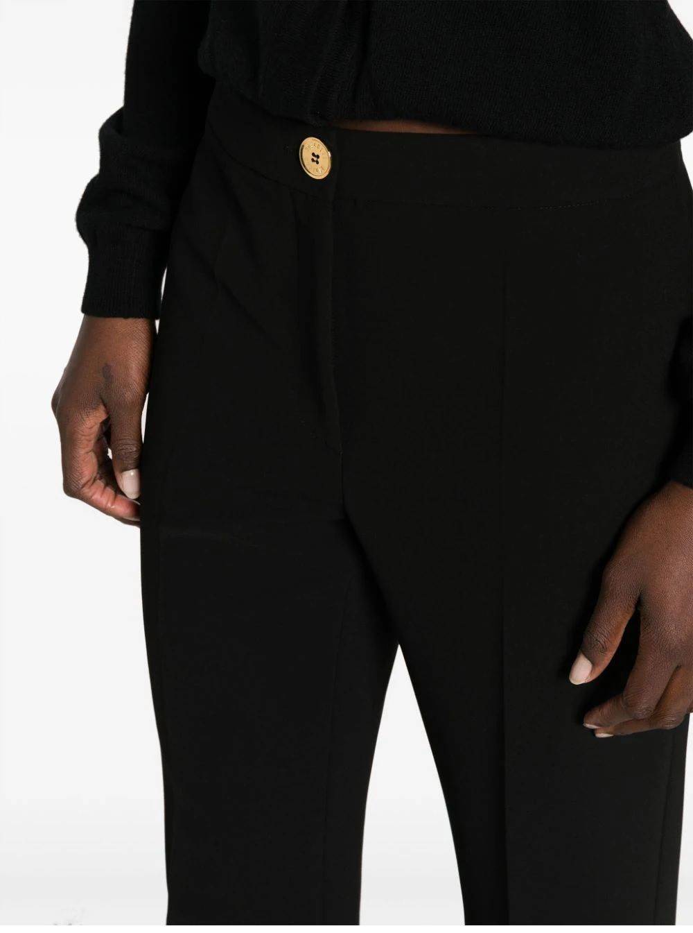 MOSCHINO  Pantaloni Eleganti Neri MOSCHINO Da Donna