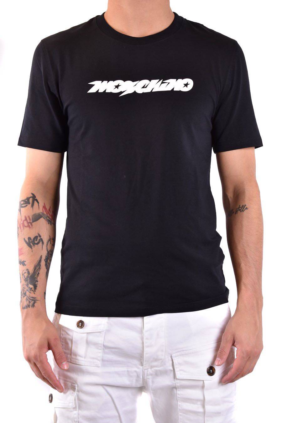 MOSCHINO  T-Shirt MOSCHINO Cotone Nero Uomo