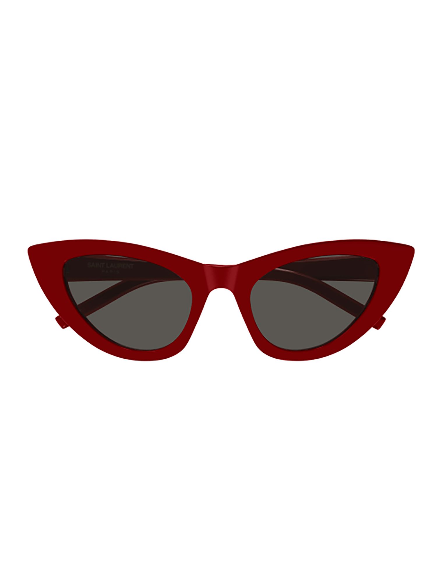 SAINT LAURENT  Occhiali da Sole Saint Laurent SL 213 Lily in Acetato Rosso - Donna